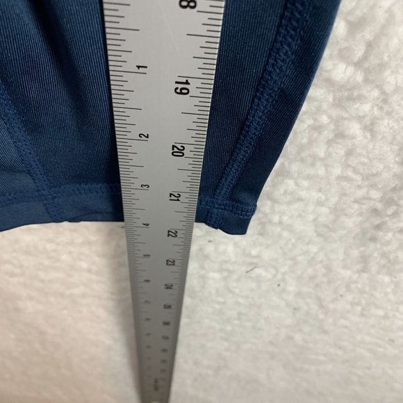 HEAD 7/8 Leggings Women's XL Navy‎ Polyester Stretch Attitude High-Rise 6964 - Picture 5 of 9